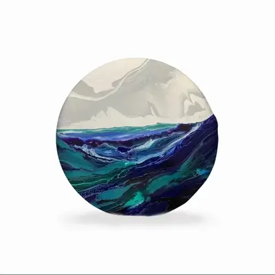 Your Ocean Circular Chair Cushion