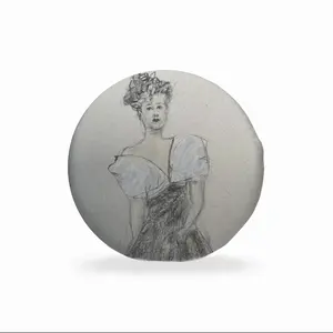 Madame Marie Circular Chair Cushion