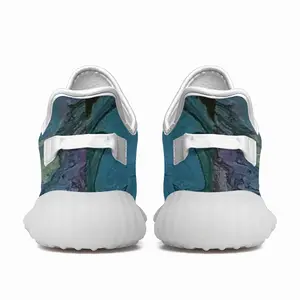 Men Nighttime Lava Y350V1 Casual Sneakers