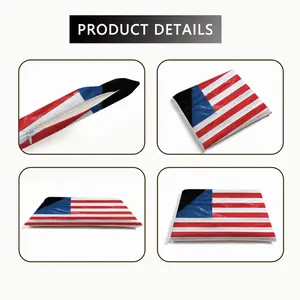 Pubic Flag United States Square Cushion