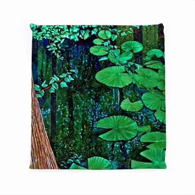 Swamp Water Square Cushion