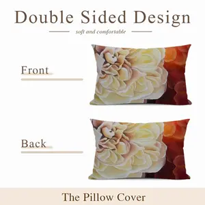 Roses Polyester Pillow (Rectangle, Multi-Size)