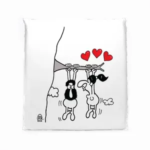 Love Is Everywhere Square Cushion