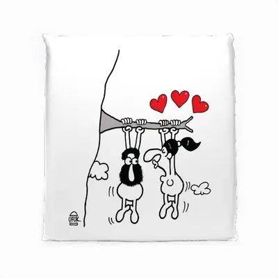 Love Is Everywhere Square Cushion