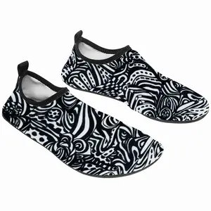 Men Flowers Diving Beach Shoes