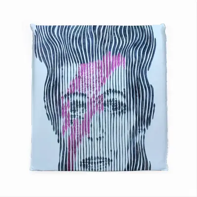 David Bowie The Legend Square Cushion