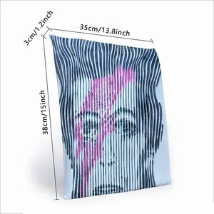 David Bowie The Legend Square Cushion