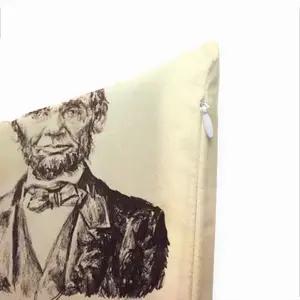 President Abraham Lincoln Square Cushion