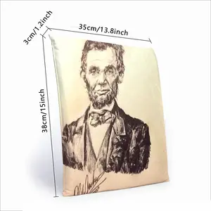 President Abraham Lincoln Square Cushion