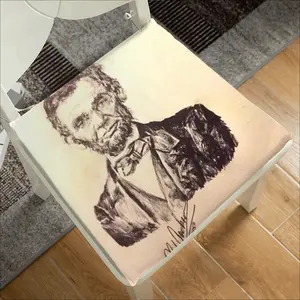 President Abraham Lincoln Square Cushion