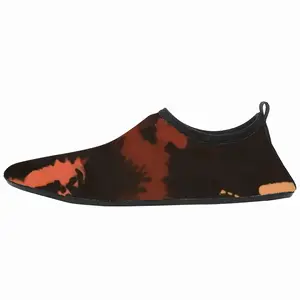 Men Orange Black Diving Beach Shoes