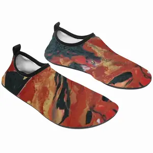 Men Metallic Horse Diving Beach Shoes