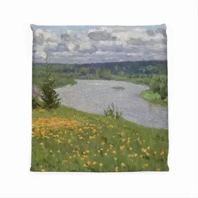 The River Sylva Noon Square Cushion