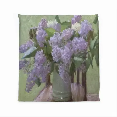 A Bouquet Of Lilacs Square Cushion