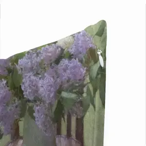 A Bouquet Of Lilacs Square Cushion