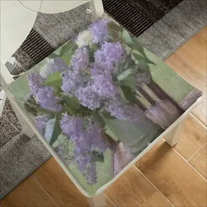 A Bouquet Of Lilacs Square Cushion