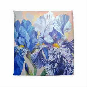 Irises Square Cushion