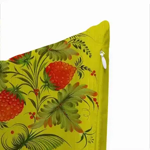 Raspberry Square Cushion