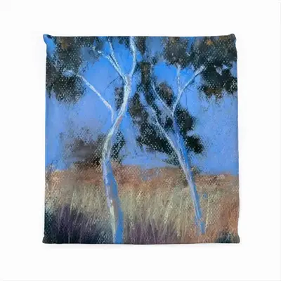 Australian Ghost Gum Trees Square Cushion