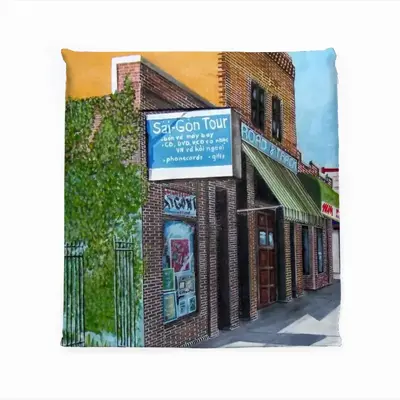 #20Th And O Street Square Cushion