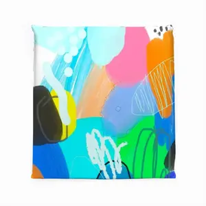 A Feeling Of Spring Large Square Cushion