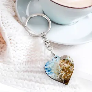 She Is Elsewhere Key Ring