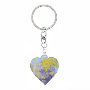 Fall Garden Growth Key Ring