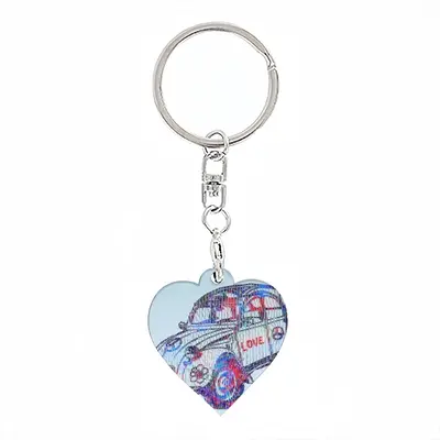 The Famous 2Cv La Belle Epoque Key Ring