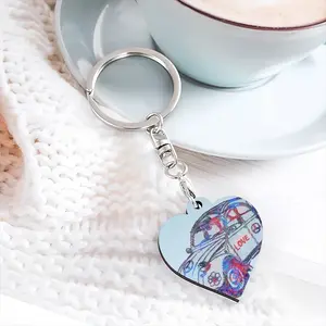 The Famous 2Cv La Belle Epoque Key Ring