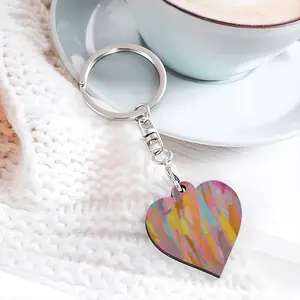 The Beating Of The Cosmic Heart Key Ring