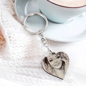 Rihanna Portrait Key Ring