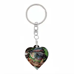 Fresh Fish Key Ring