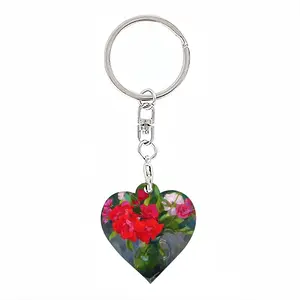 Roses From An Abandoned Garden Key Ring