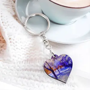 At Midnight In January Key Ring