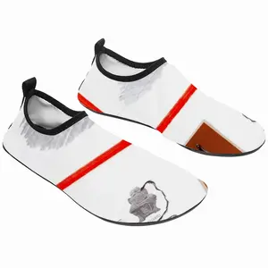 Men Hieroglyphic Silence Diving Beach Shoes