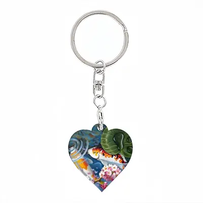 Romance In The Water Key Ring