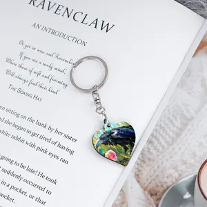 Mystic Raven Messenger Key Ring