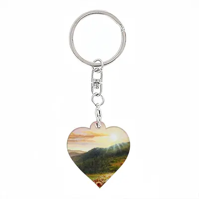 Field Of Poppies Key Ring