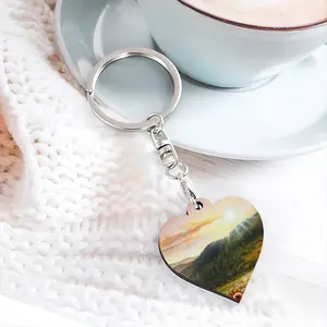 Field Of Poppies Key Ring