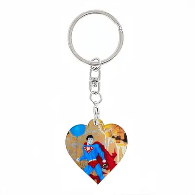 Winnieman - Superman Gold Honey Key Ring