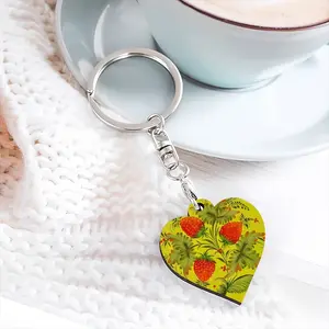 Raspberry Key Ring