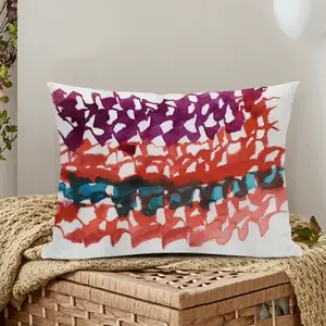 Calligraphic Landscape 010 Polyester Pillow (Rectangle, Multi-Size)