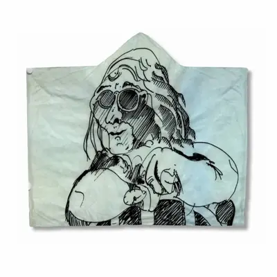 Female Old Astride Youth Hat Blanket