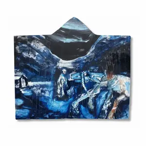 Rain Storm Youth Hat Blanket