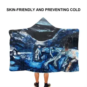 Rain Storm Youth Hat Blanket