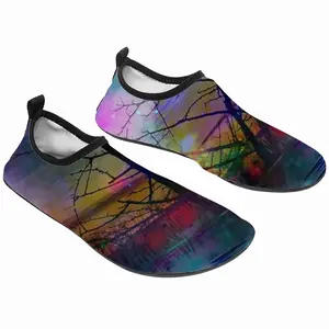 Men Hypnotic Universe Diving Beach Shoes