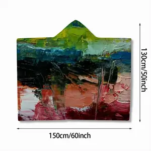 Colored Abstract Youth Hat Blanket