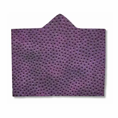 Holes Purple Youth Hat Blanket