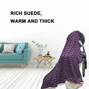 Holes Purple Youth Hat Blanket