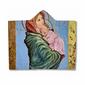 Godmother And Her Son Youth Hat Blanket